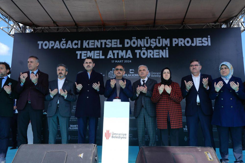 BAKAN ÖZHASEKİ, İBB ADAYI MURAT KURUM VE BAŞKAN YILDIRIM 35 YILLIK BEKLEYİŞİ SONA ERDİRDİ