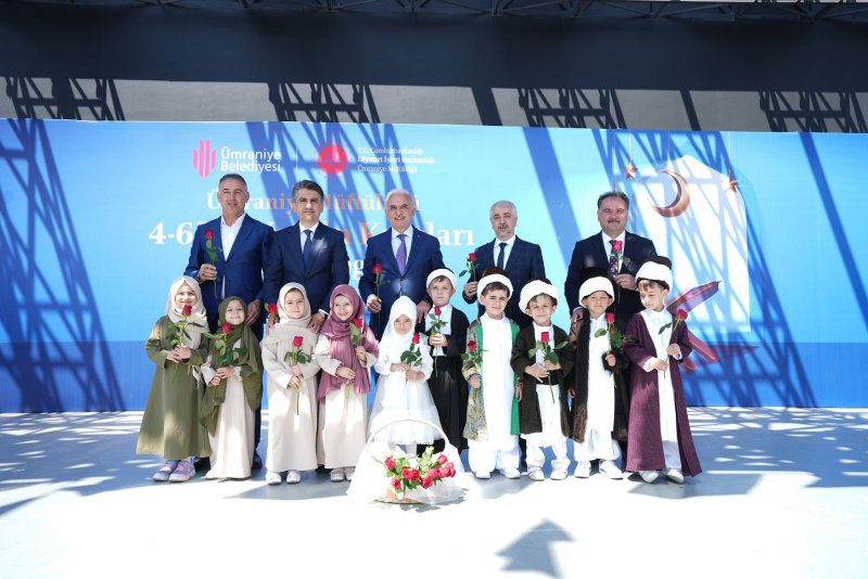 BAŞKAN YILDIRIM KUR’AN KURSU ÖĞRENCİLERİNE SERTİFİKALARINI VERDİ