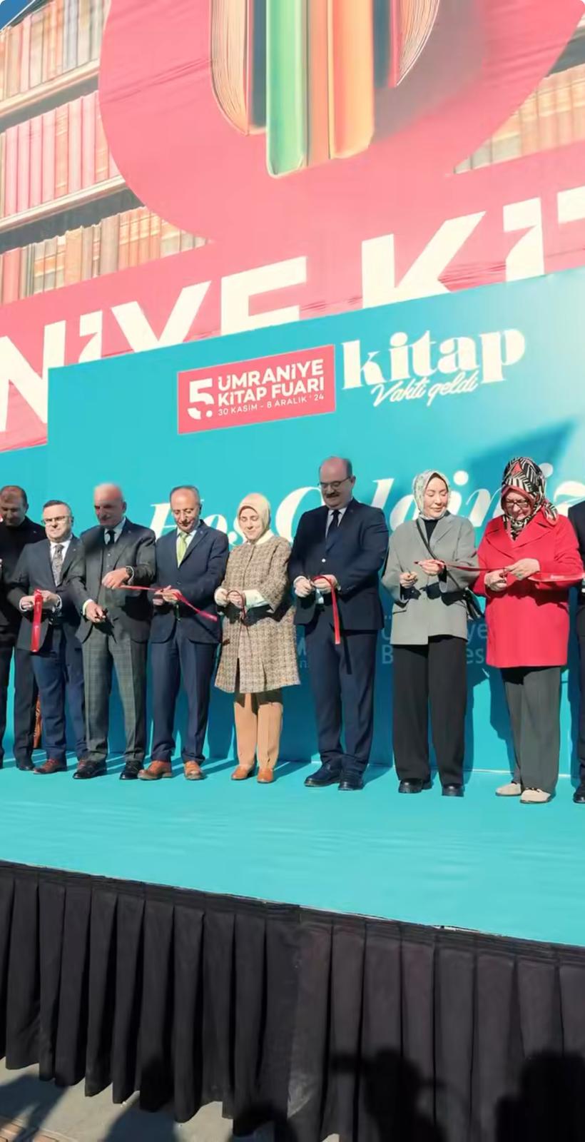 5. Ümraniye Kitap Fuarı, muhteşem bir programla kapılarını açtı!