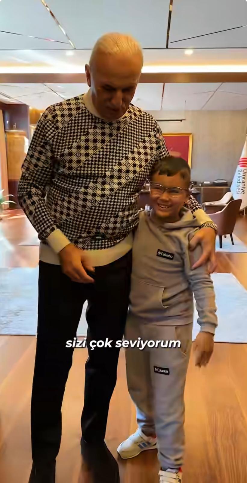 Biz de seni çok seviyoruz Umut