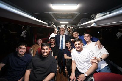 ÜMRANİYELİ ÖĞRENCİLER ÇANAKKALE RUHUNU YERİNDE YAŞIYOR