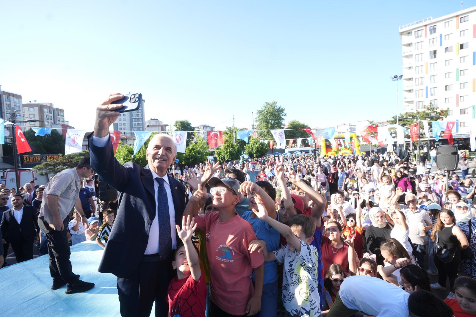 ÜMRANİYE’NİN PARKLARINDA YAZ COŞKUSU: ÇOCUK FESTİVALİ BAŞLADI