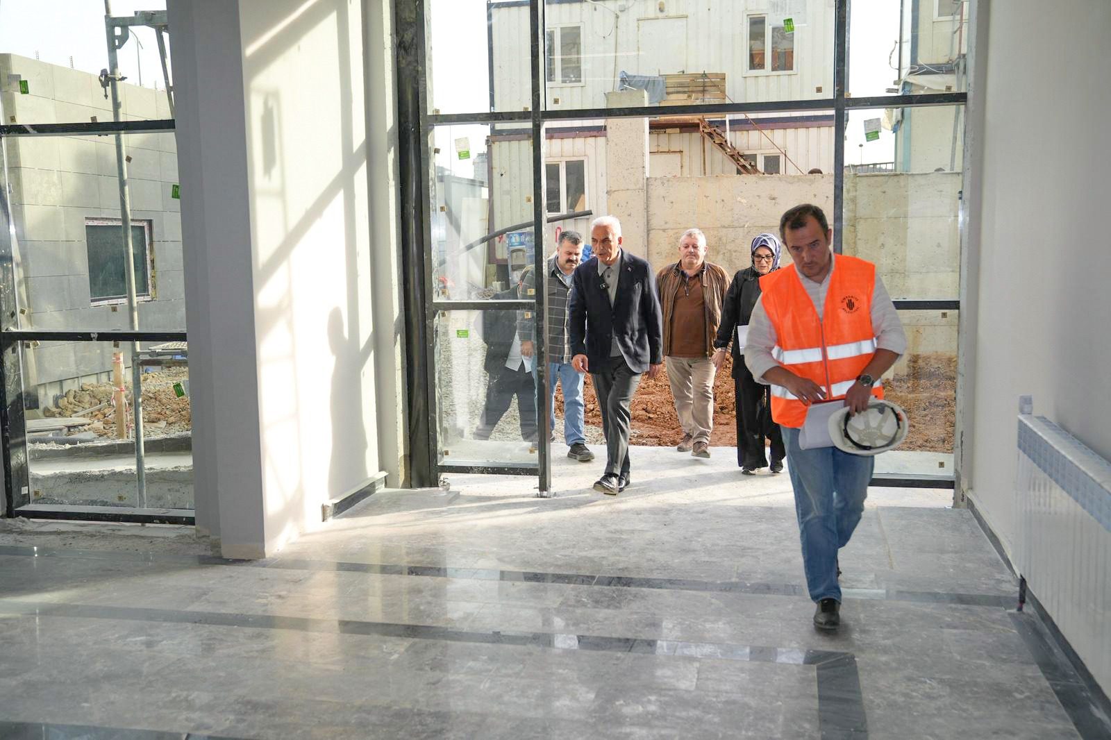 YENİ EMNİYET MÜDÜRLÜĞÜ HİZMET BİNASINDA SONA YAKLAŞILDI