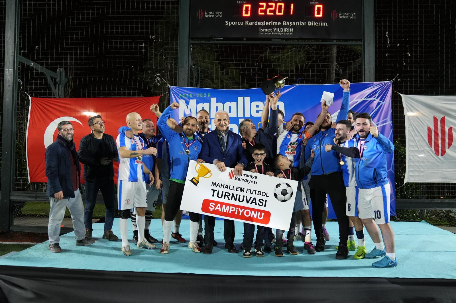 MAHALLEM FUTBOL ŞÖLENİ COŞKUYLA TAMAMLANDI