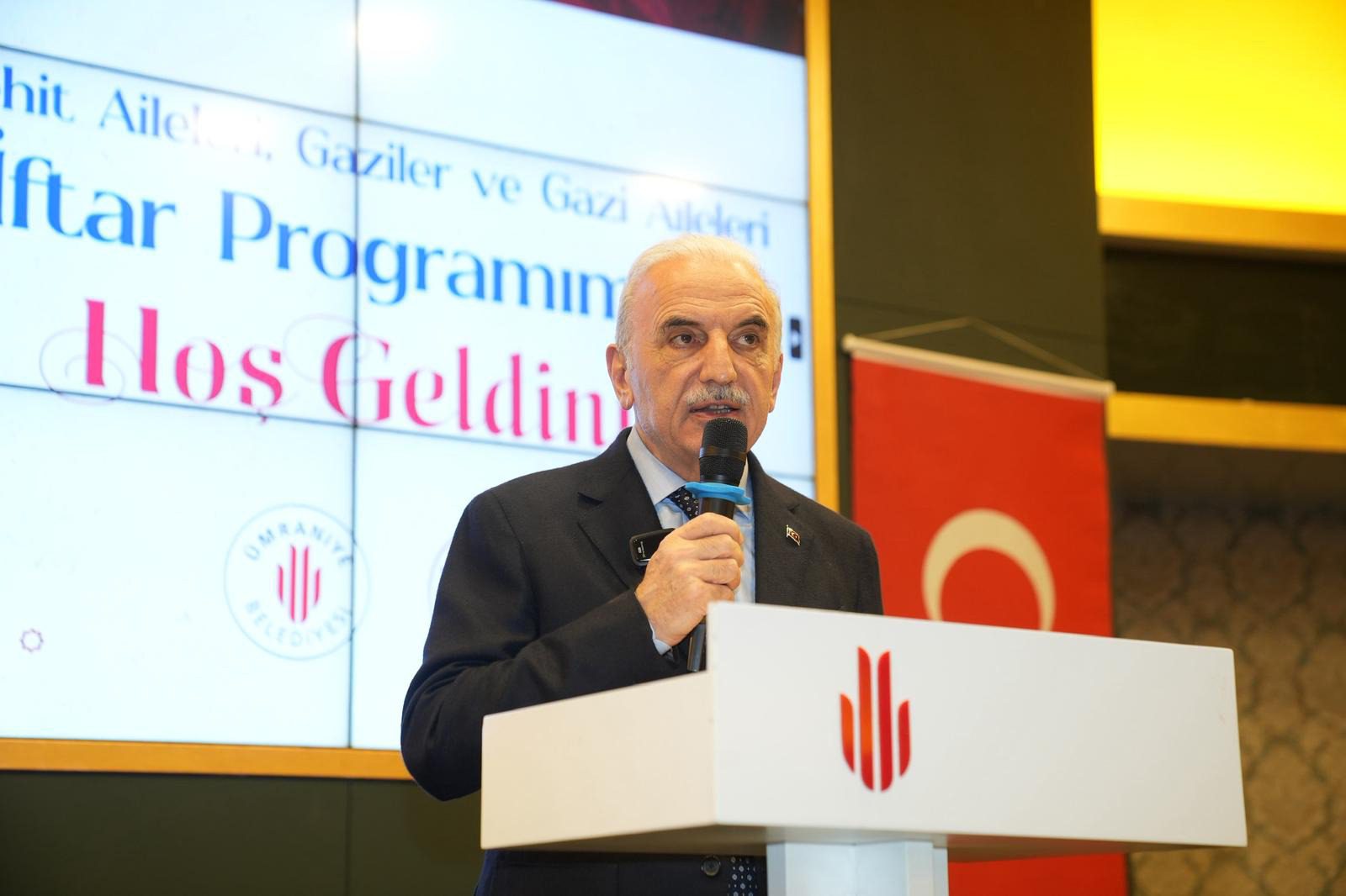 BAŞKAN İSMET YILDIRIM, ŞEHİT AİLELERİ VE GAZİLERLE İFTAR SOFRASINDA BULUŞTU