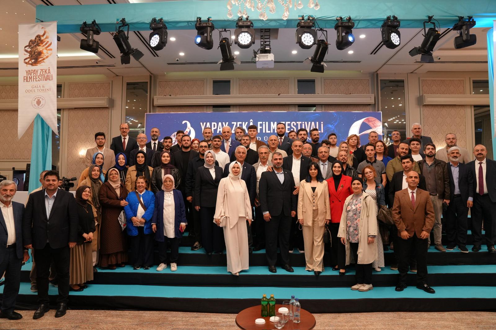 “YAPAY ZEKÂ FİLM FESTİVALİ” GALA VE ÖDÜL TÖRENİ ÜMRANİYE’DE GERÇEKLEŞTİRİLDİ