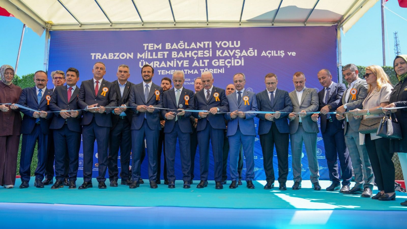 BAKAN URALOĞLU AÇILIŞ VE TEMEL ATMA TÖRENİ İÇİN ÜMRANİYE’DEYDİ